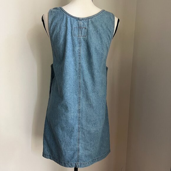 Vintage Denim Dress by PG Collections Designed by Ginger Bort Size 2 - Picture 5 of 7